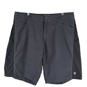 Kuhl Mutiny River Shorts‎ Mens Size 40 Charcoal Nylon Outdoor Hiking SS-2106